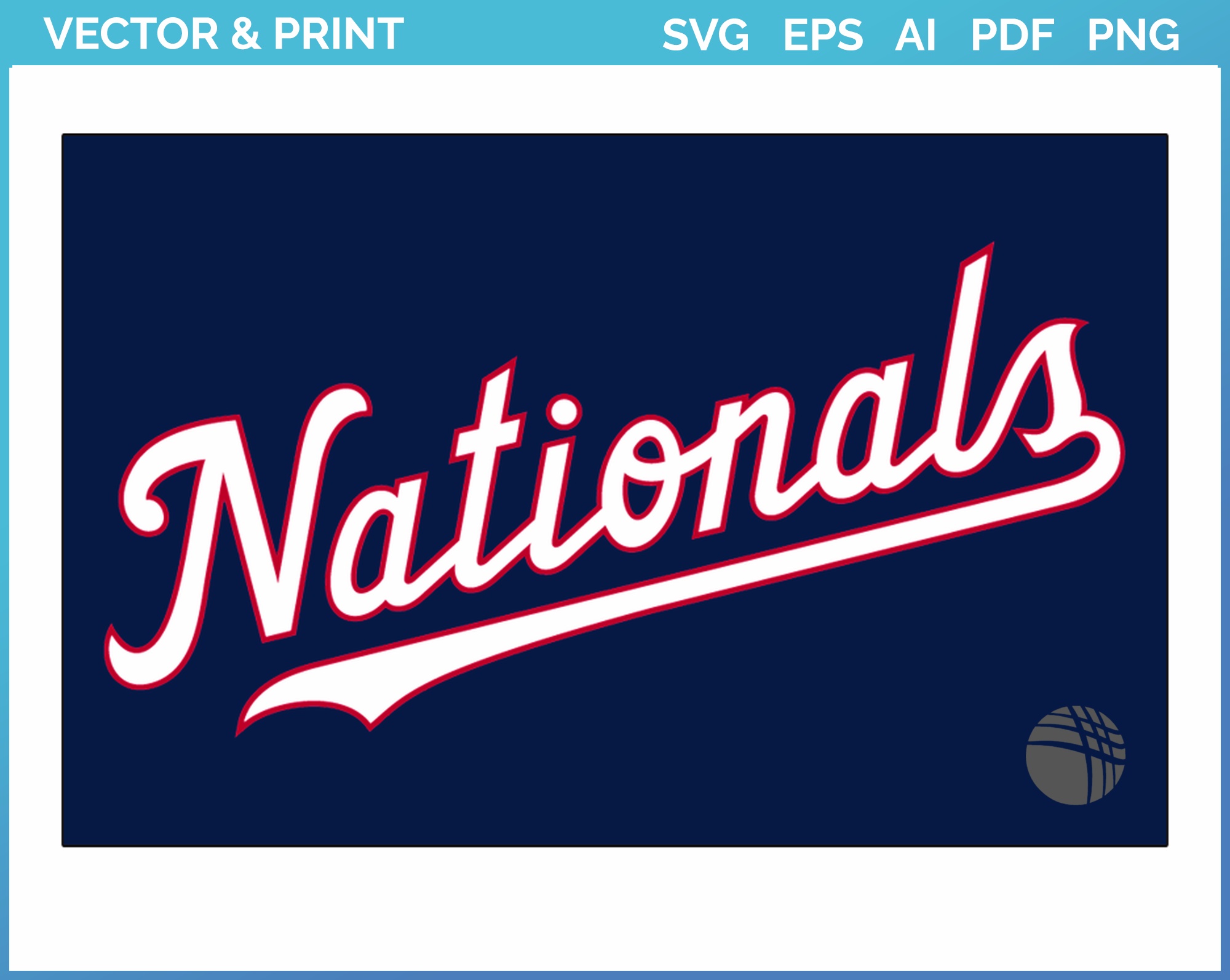 Washington Nationals MLB Major League Baseball Custom Name & Number Baseball  Jersey - Freedomdesign