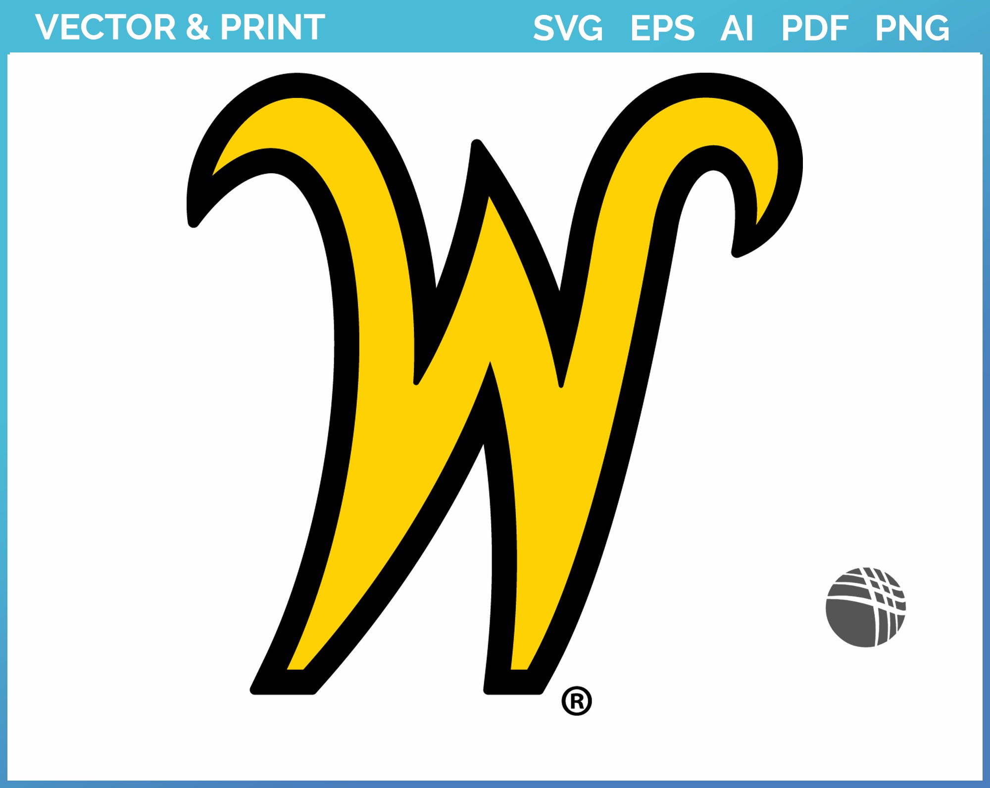Wichita State Shockers Logo Evolution Heritage Banner – Palm Beach  Autographs LLC