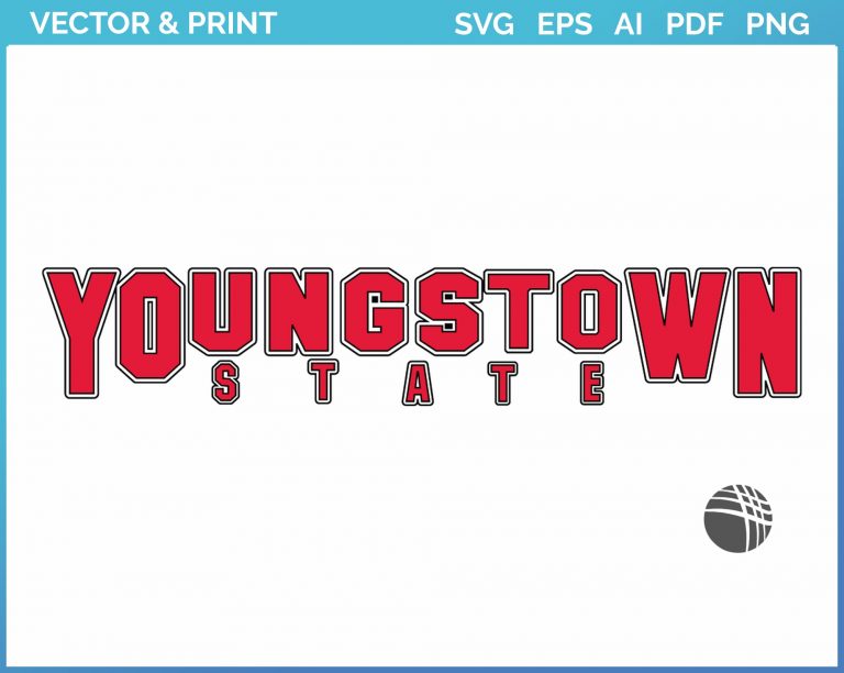 Youngstown State Penguins Logo Trailer Hitch Cover Plug Insert - Graphics & More Officially Licensed
