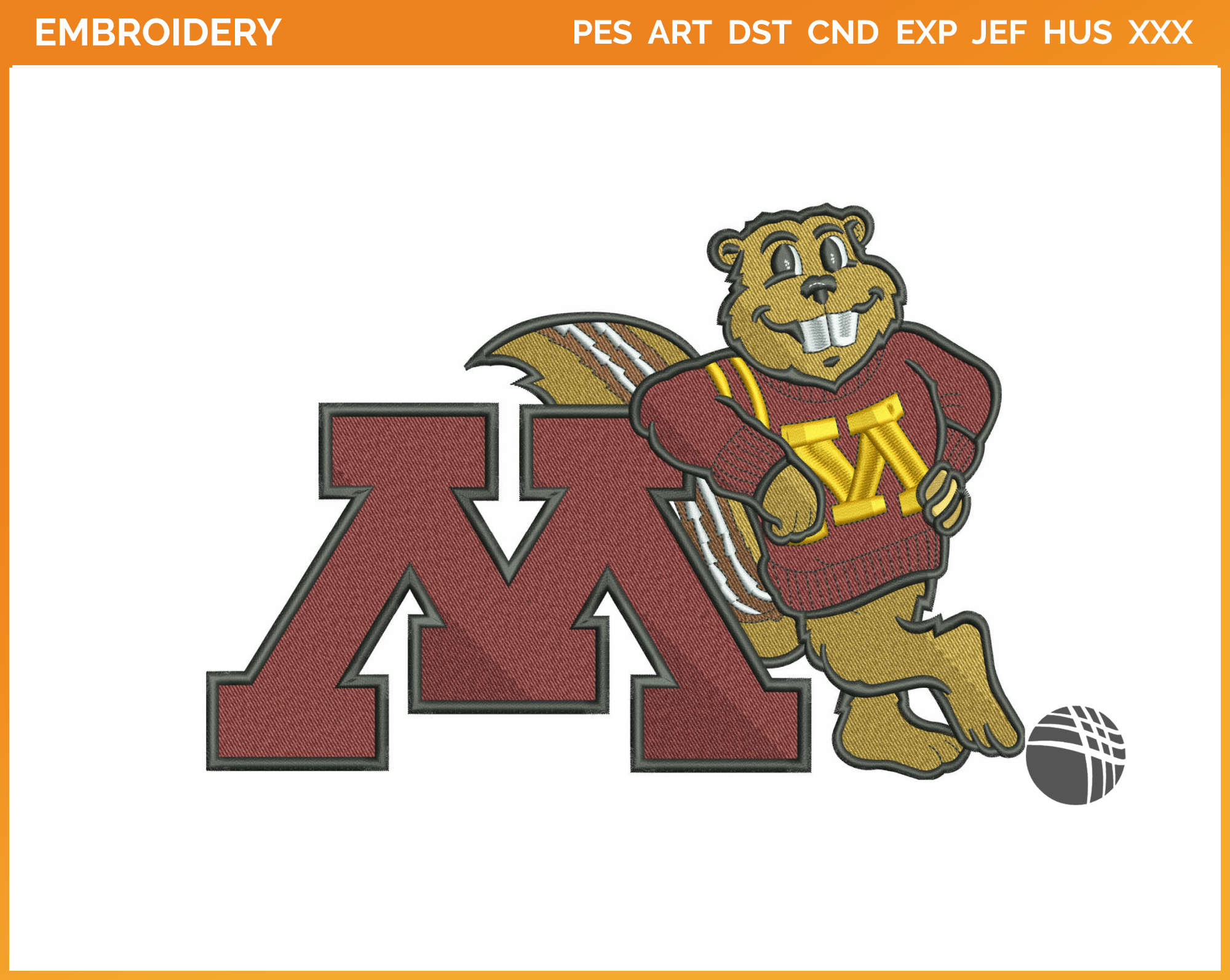 Minnesota Golden Gophers - Mascot Logo (1986) - College Sports