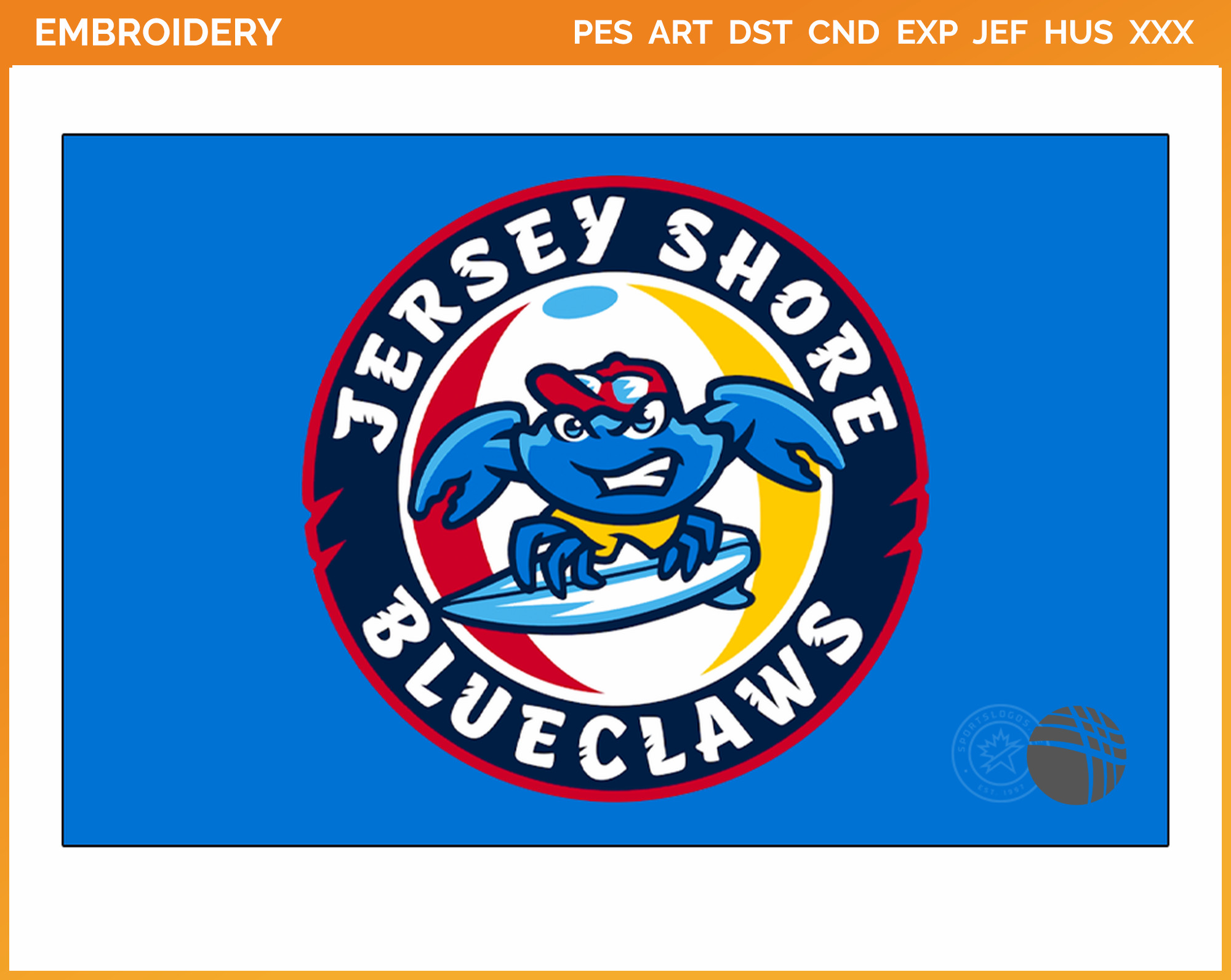 Jersey Shore Logo Template