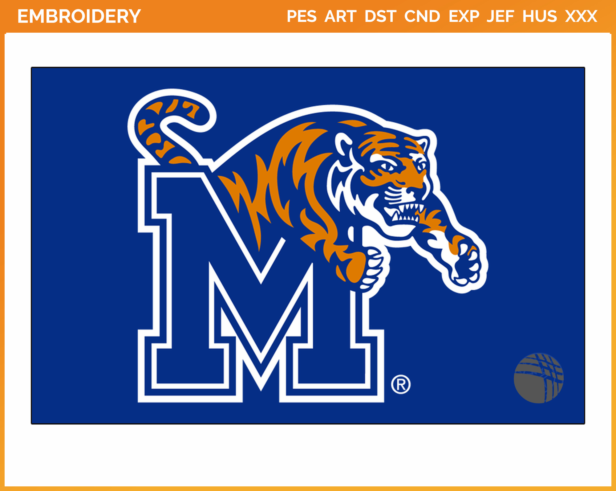 Memphis Tigers Primary Logo - NCAA Division I (i-m) (NCAA i-m