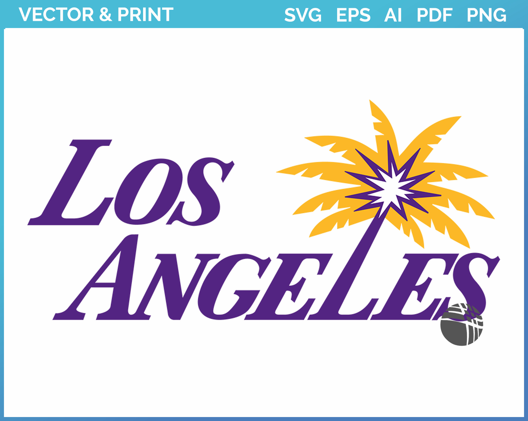 Los Angeles Sparks - Alternate Logo (2021) - Basketball Sports Vector ...
