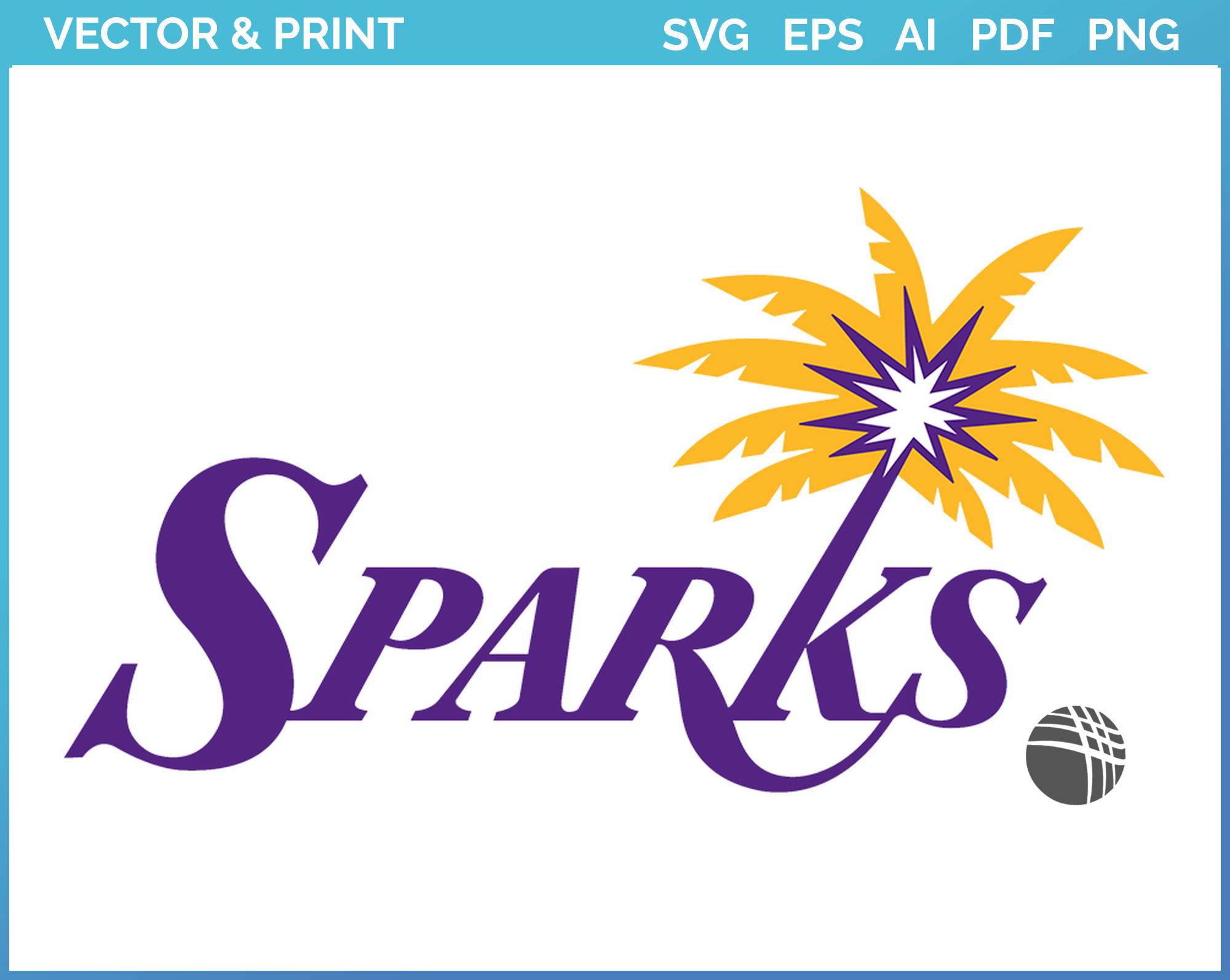 Los Angeles Sparks Logo PNG Transparent (1) – Brands Logos