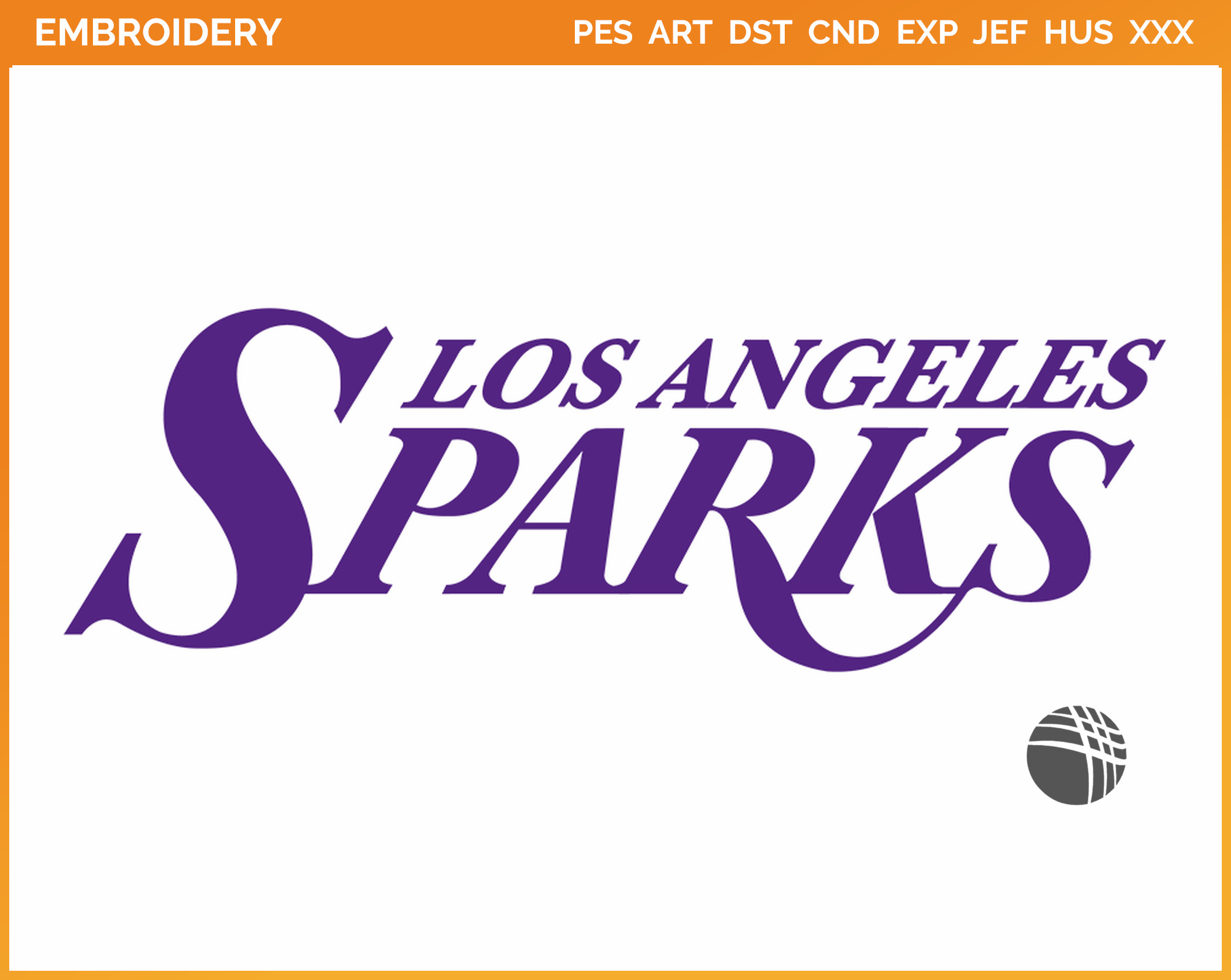Los Angeles Sparks - Wordmark Logo (2021) - Basketball Sports ...
