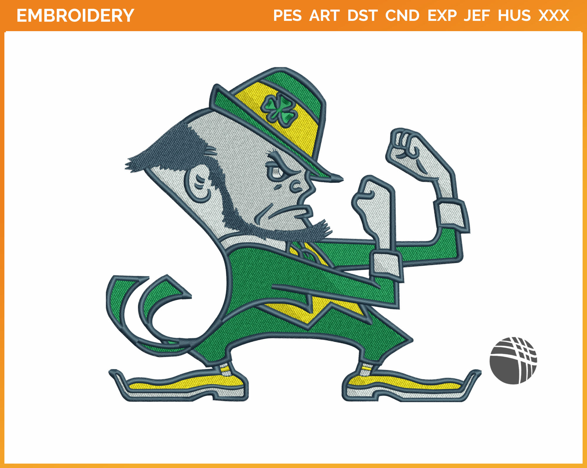 Notre Dame Fighting Irish Logo Alternate Logo (1994-Pres) - SportsLogos.Net
